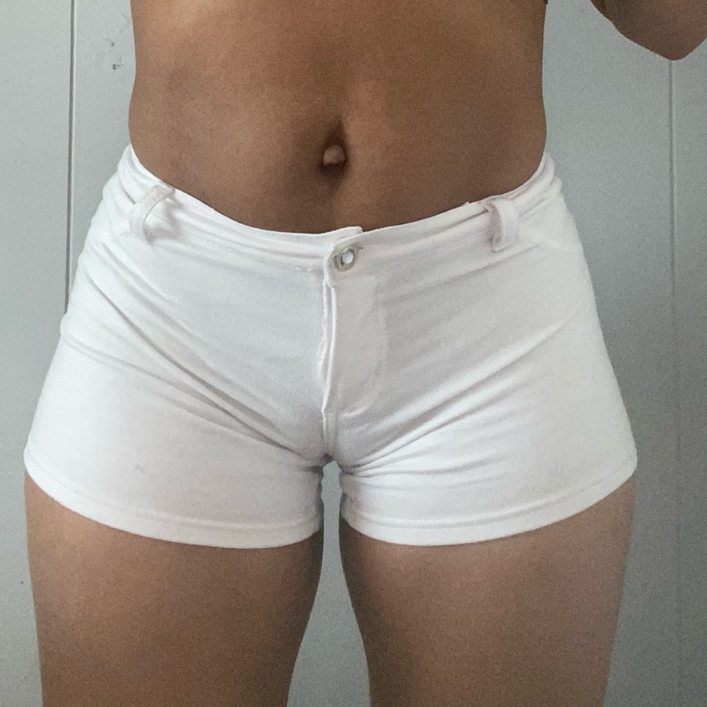 White Shorts